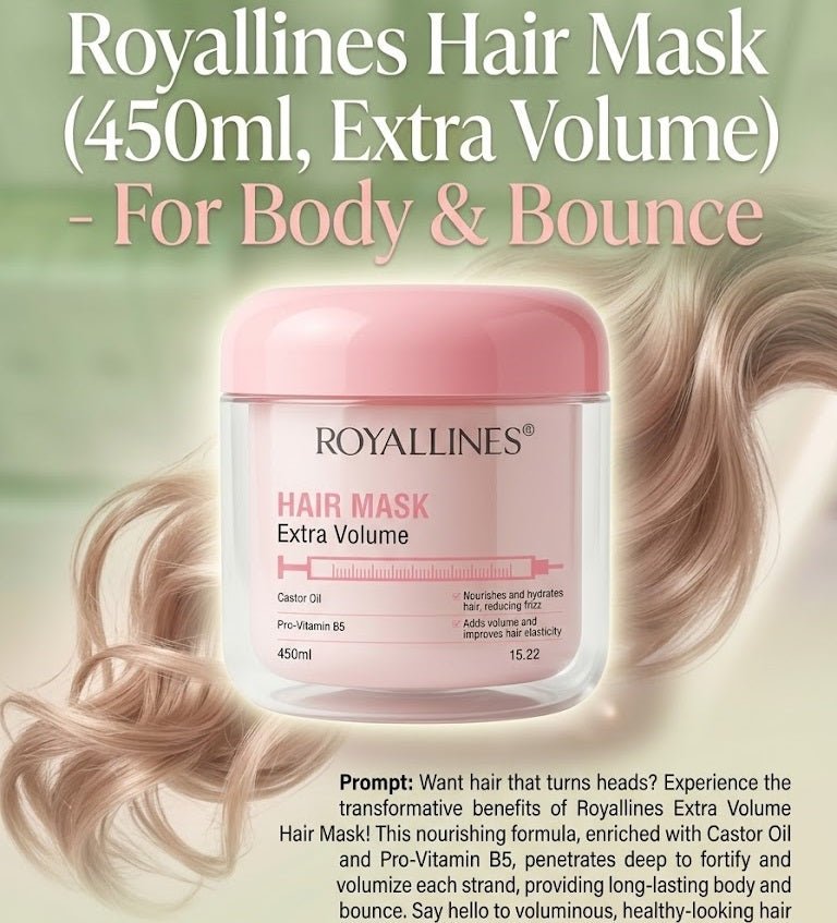 Royallines - Hair Mask Extra Volume - Zambeel