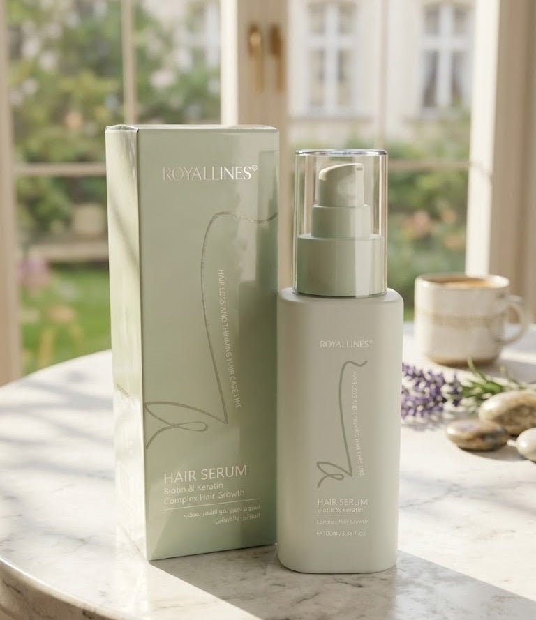 Royallines Hair Serum - Biotin & Keratin Complex Hair Growth - Zambeel