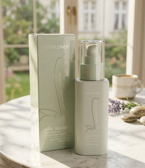 Royallines Hair Serum - Biotin & Keratin Complex Hair Growth - Zambeel