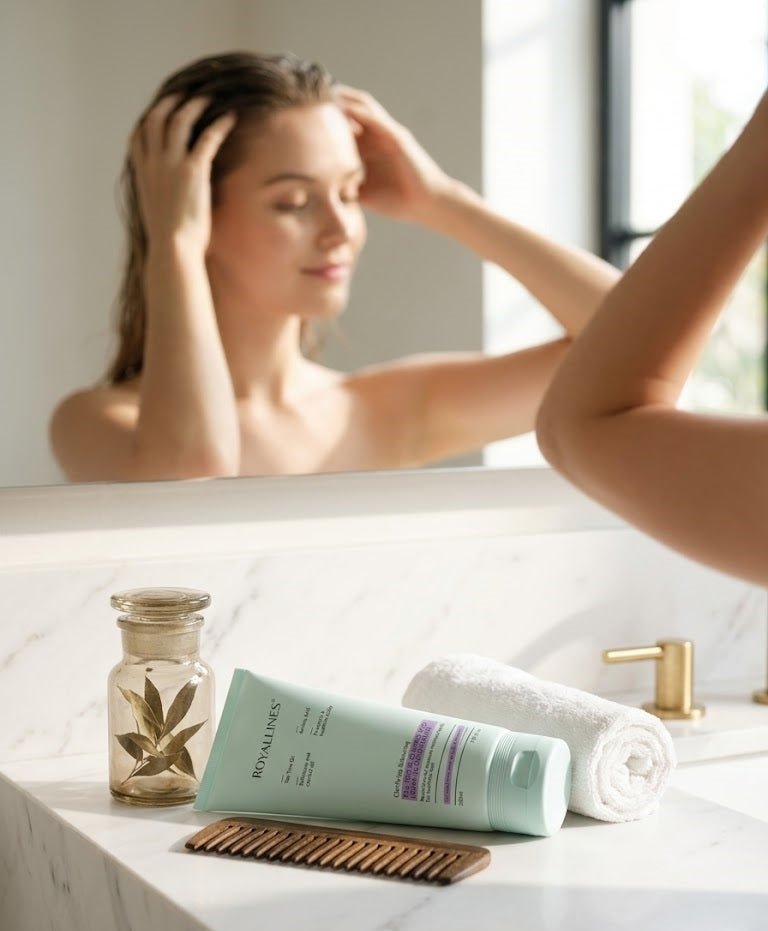 Royallines - Tea Tree Oil & Amino Acid Leave - In Conditioner - Zambeel