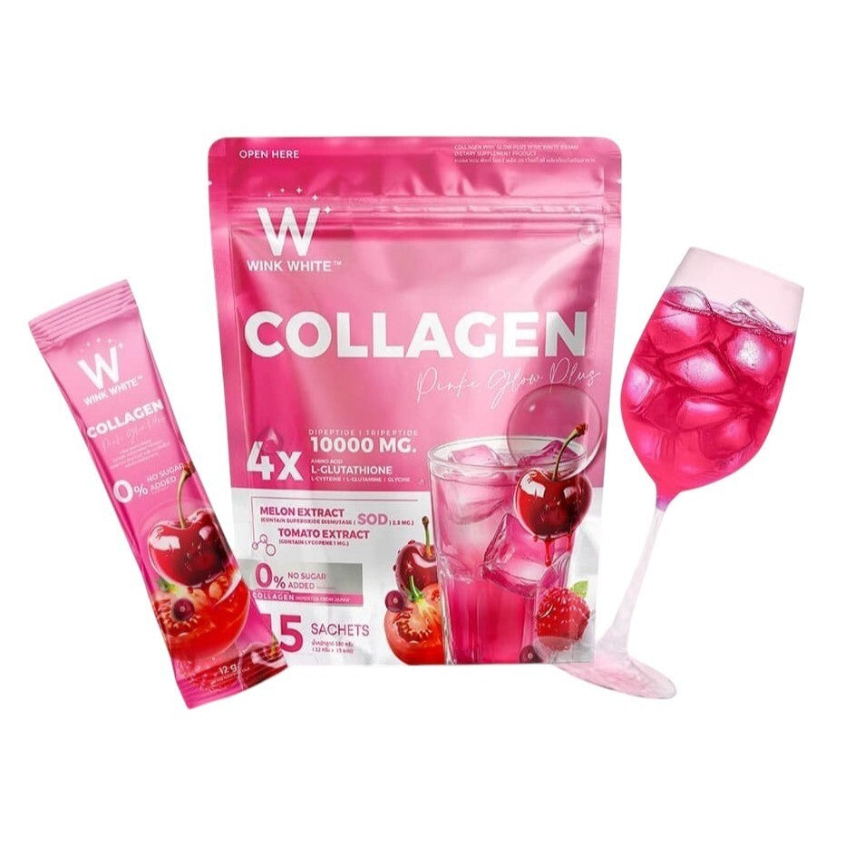 Wink White Collagen Pink Glow Plus