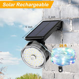 Solar Motion Sensor Induction Wall Lamp