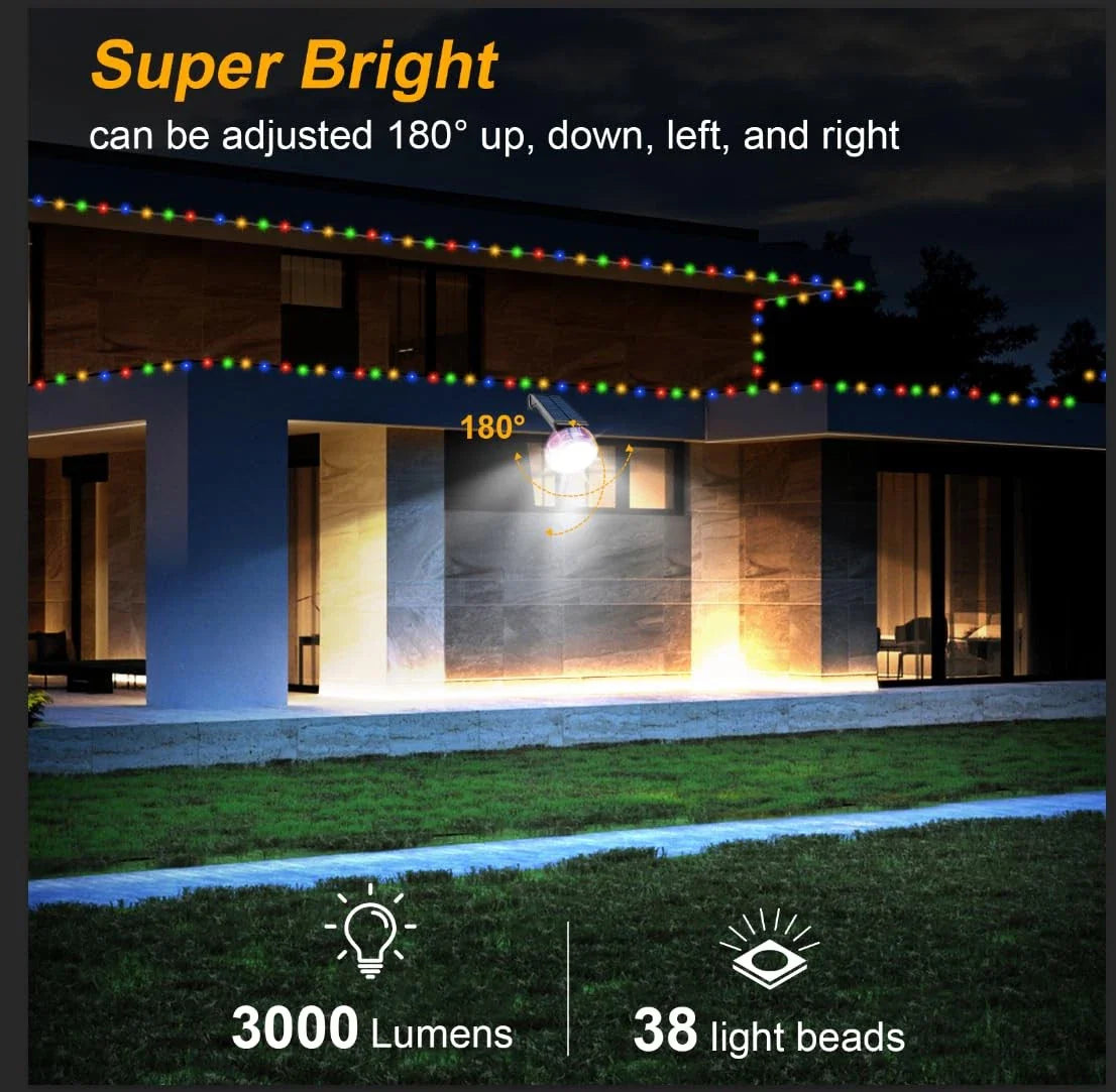 Solar Motion Sensor Induction Wall Lamp