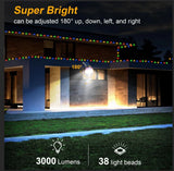 Solar Motion Sensor Induction Wall Lamp