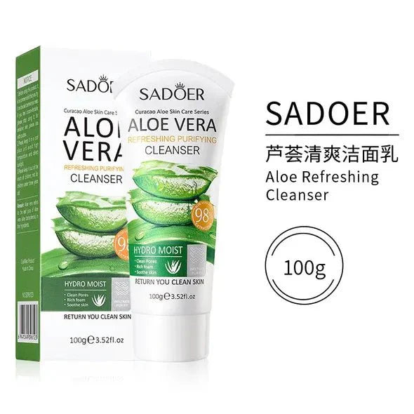 SADOER - Aloe Vera Refreshing Purifying Cleanser - Zambeel
