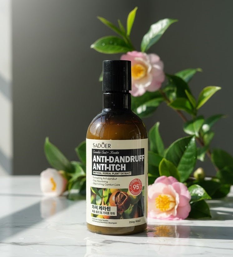 SADOER - Camellia Seed + Keratin Anti - Dandruff Anti - Itch Shampoo - Zambeel