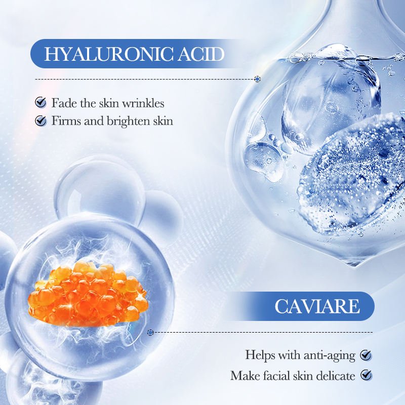 SADOER - Caviar Hyaluronic Acid Anti - Aging Repair Moisturizing Cream - Zambeel