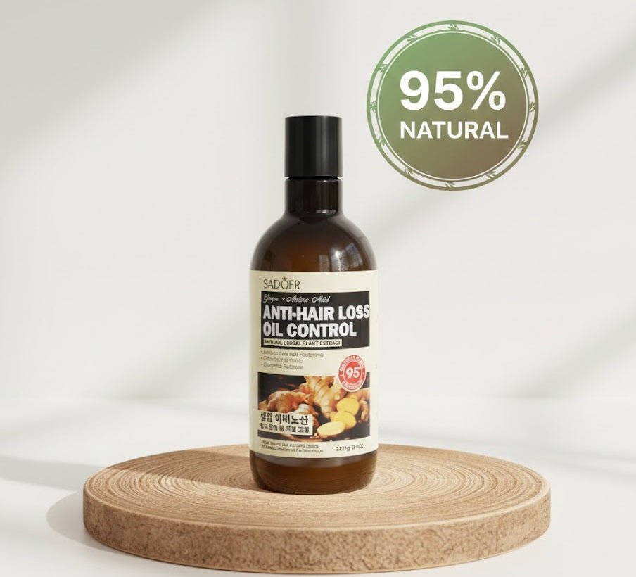 SADOER - Ginger + Amino Acid Anti - Hair Loss Oil Control Shampoo - Zambeel
