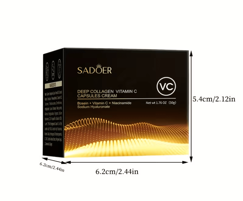 SADOER - Rejuvenating Deep Collagen Vitamin C Capsules Cream - Zambeel