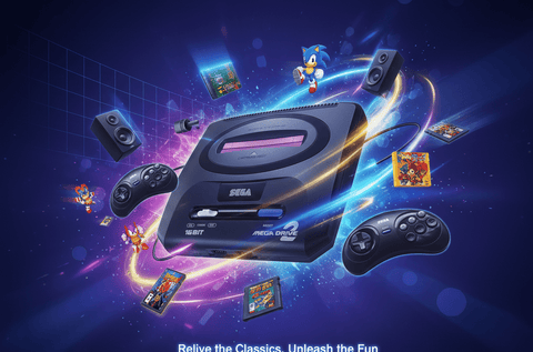 SEGA - Mega Drive II Video Game Console - Zambeel
