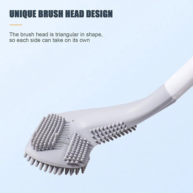 Silicone Toilet Cleaning Brush - Zambeel