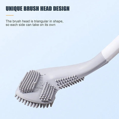 Silicone Toilet Cleaning Brush - Zambeel