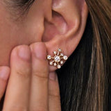Simple Design Geometric Circle Earrings - Zambeel