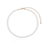 Simple Graceful Bright Pearl Necklace Women - Zambeel