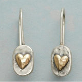 Simple Romantic Love Geometric Shape Earrings - Zambeel
