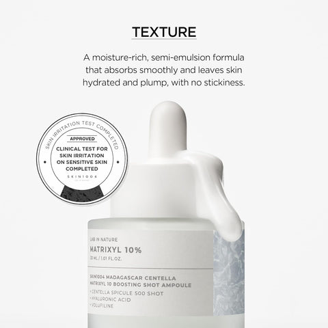 SKIN1004 - Madagascar Centella Matrixyl 10% Boosting Shot Ampoule (Original) - Zambeel