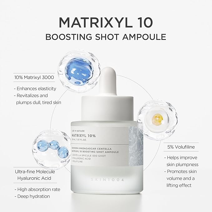 SKIN1004 - Madagascar Centella Matrixyl 10% Boosting Shot Ampoule (Original) - Zambeel