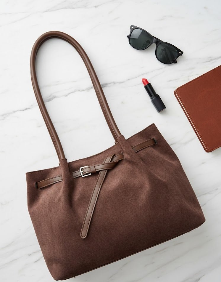 Slouchy Suede Totes - Zambeel