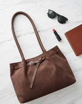 Slouchy Suede Totes - Zambeel