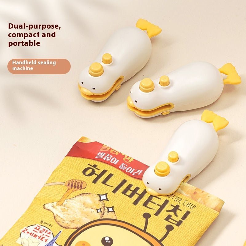 Small Yellow Duck Rechargeable Sealing Machine - Zambeel