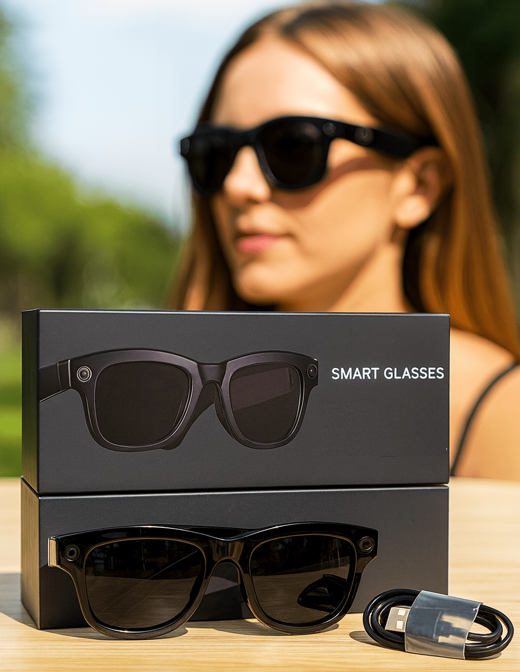 Smart Bluetooth Audio Glasses © - Zambeel