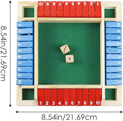 Smart Games - 4 Players Dice Board Game Set - Zambeel