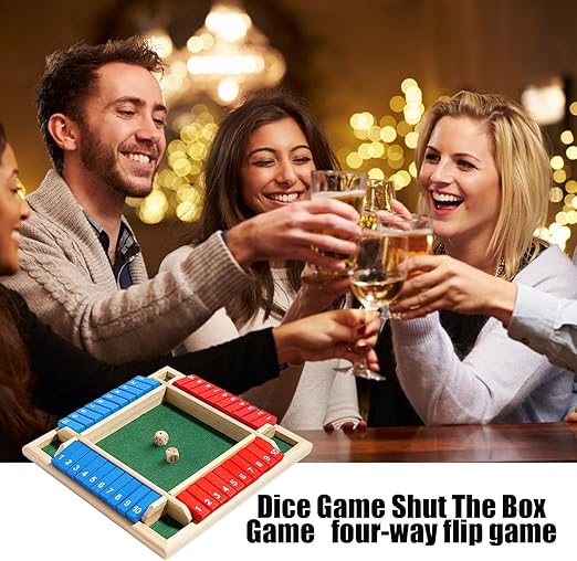 Smart Games - 4 Players Dice Board Game Set - Zambeel