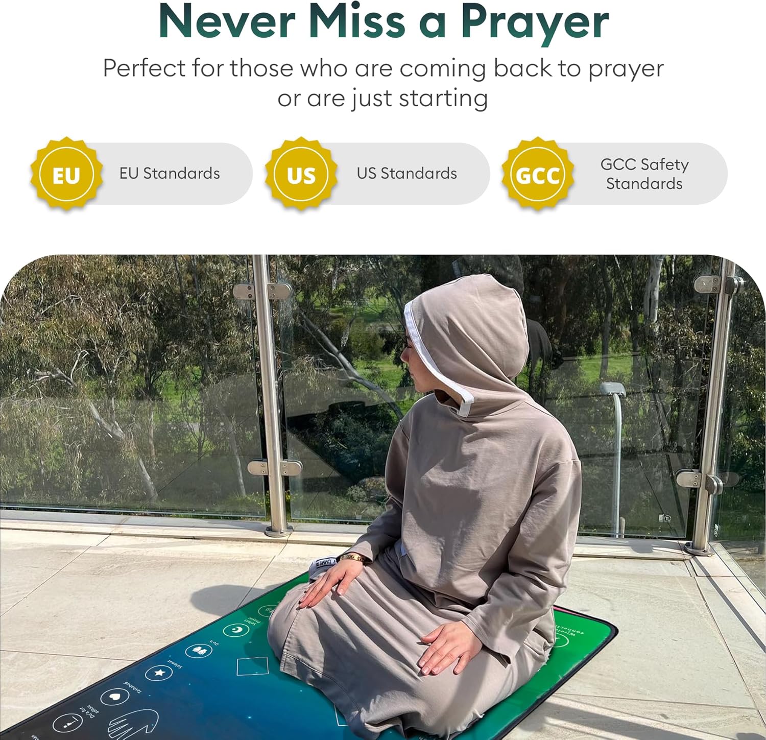 Smart Interactive Prayer Mat - Zambeel