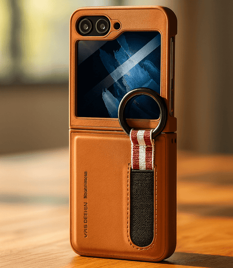 Smart Ring Wallet Case for Flip Phones - Zambeel