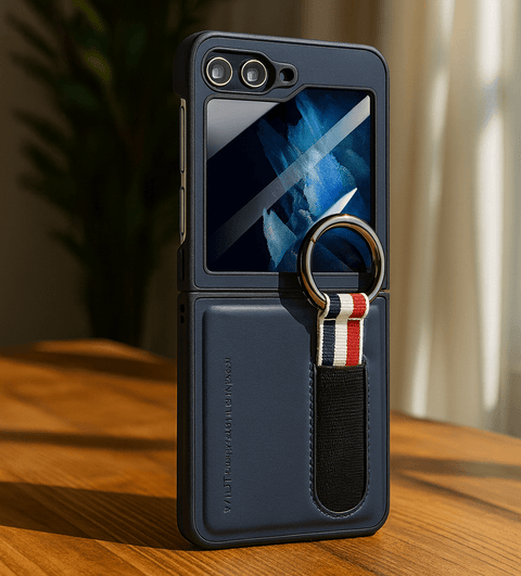 Smart Ring Wallet Case for Flip Phones - Zambeel