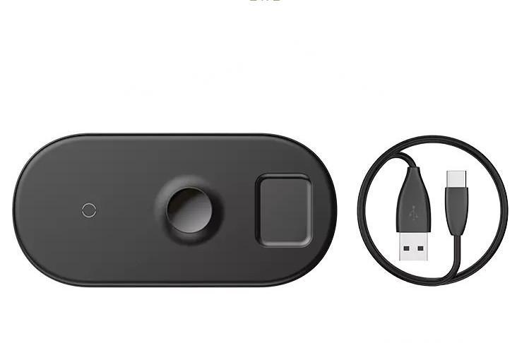 Smart Three - in - one Wireless Charger Mobile Desktop Charger - Zambeel