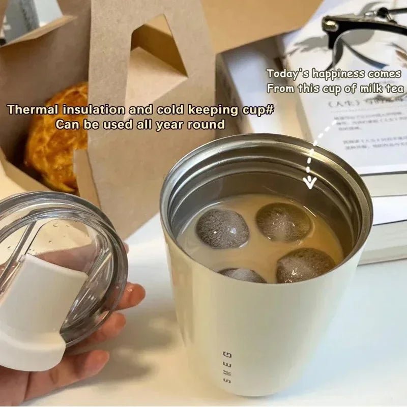 SMEG - Stainless Steel Vacuum Insulated Tumbler Mug - Zambeel