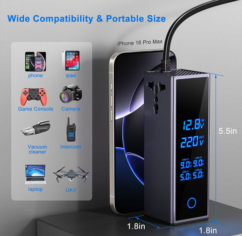 Socket Car Power Inverter © - Zambeel