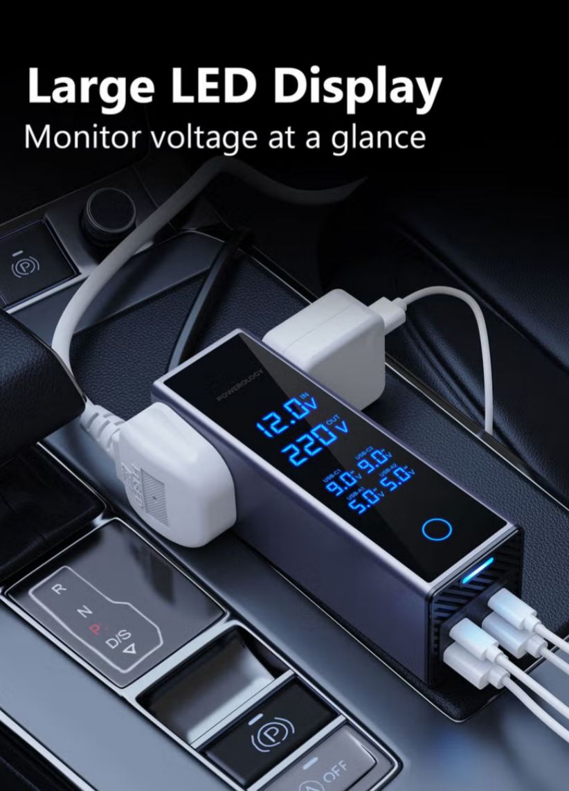 Socket Car Power Inverter © - Zambeel