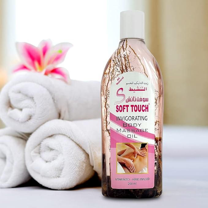 Soft Touch - Invigorating Body Massage Oil (Original) - Zambeel
