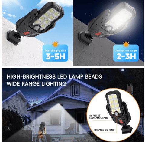 Solar Induction Wall Lamp - Zambeel
