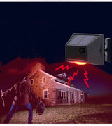 Solar Infrared Body Sensing Remote Control Alarm Lamp - Zambeel