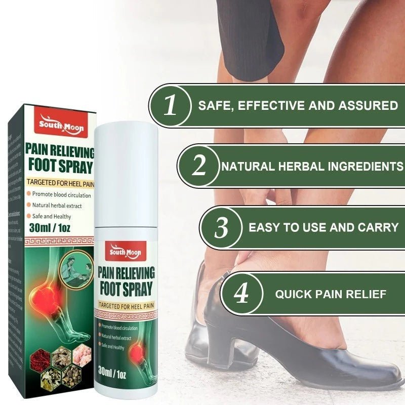 South Moon - Pain Relieving Foot Spray - Zambeel