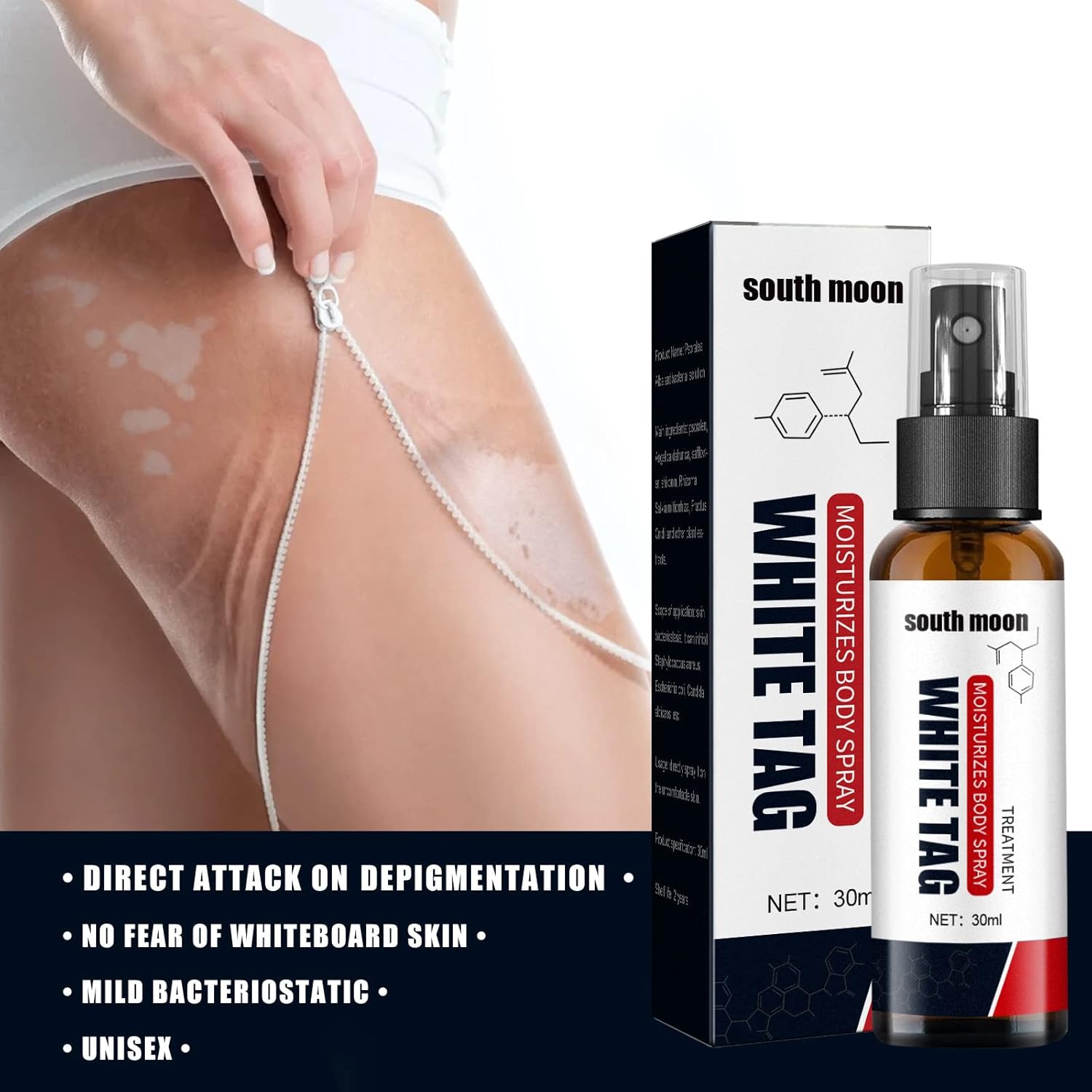 South Moon - White Tag Moisturizes Body Spray (Original) - Zambeel