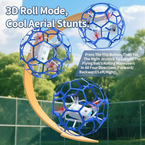 Speed Plane - Cage Protected Soccer Drone - Zambeel