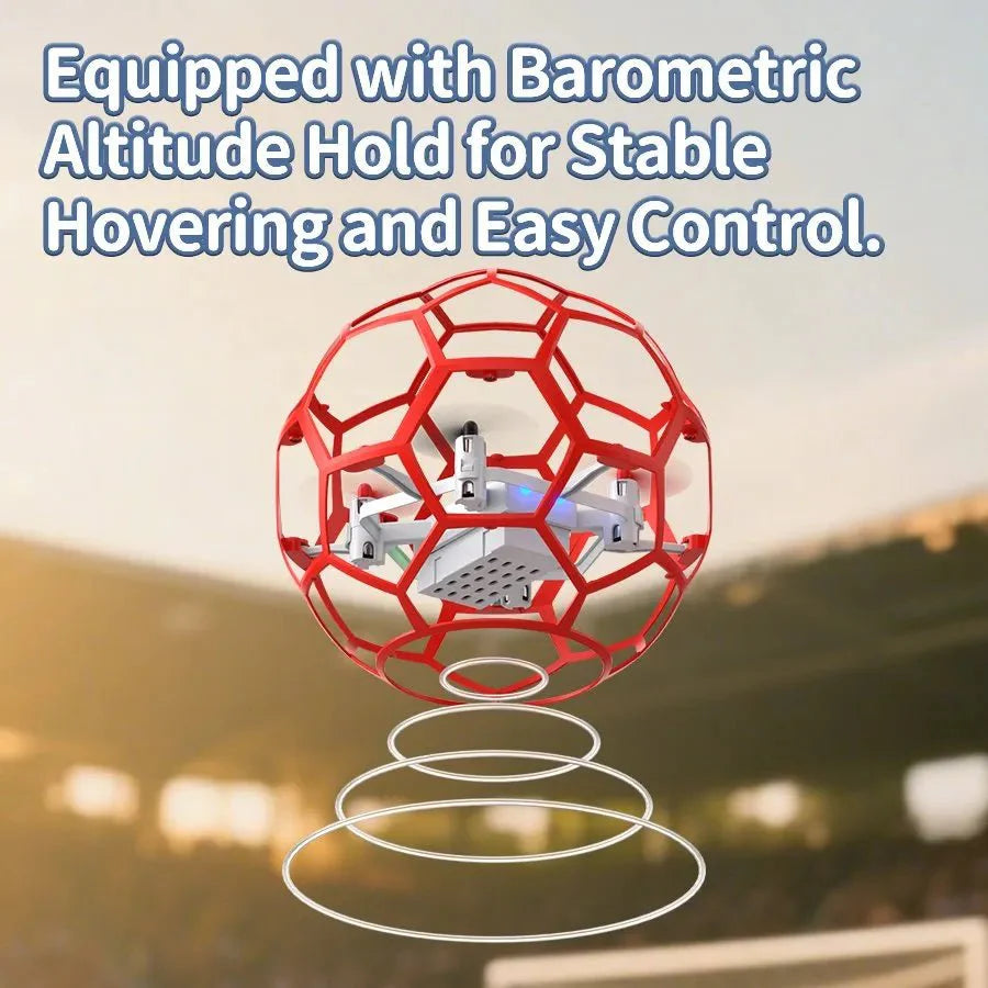 Speed Plane - Cage Protected Soccer Drone - Zambeel