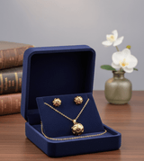 Sphere Cutout Pendant Set - Zambeel