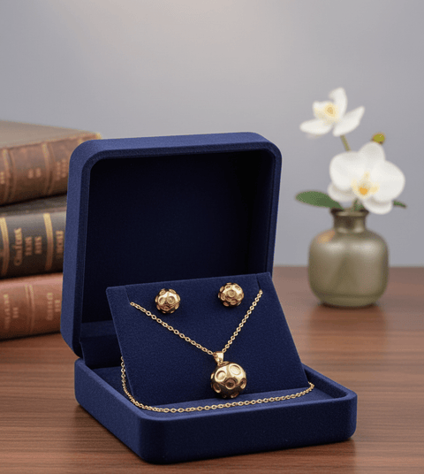Sphere Cutout Pendant Set - Zambeel