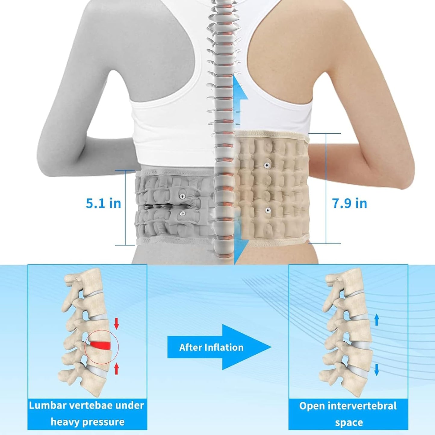 Spinal Air Traction Belt - Zambeel