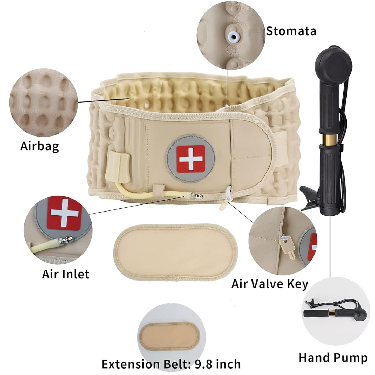 Spinal Air Traction Belt - Zambeel