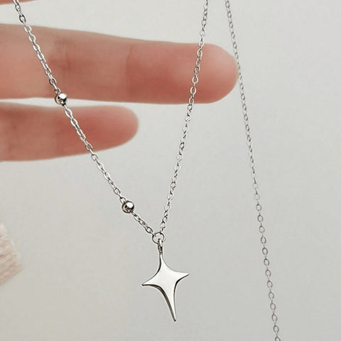 Splicing Asymmetry Niche Design Simple Necklace - Zambeel