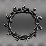 Stainless Steel Men's Bracelet Snake Head - Zambeel