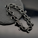 Stainless Steel Men's Bracelet Snake Head - Zambeel