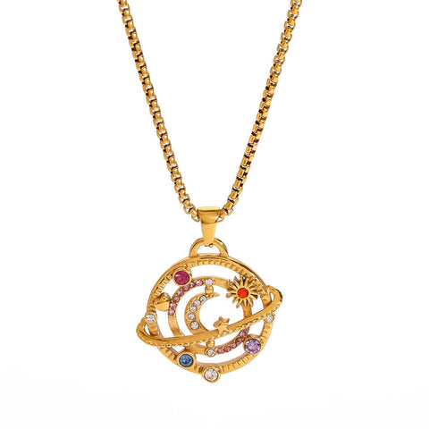 Stainless Steel XINGX Pendant Necklace - Zambeel