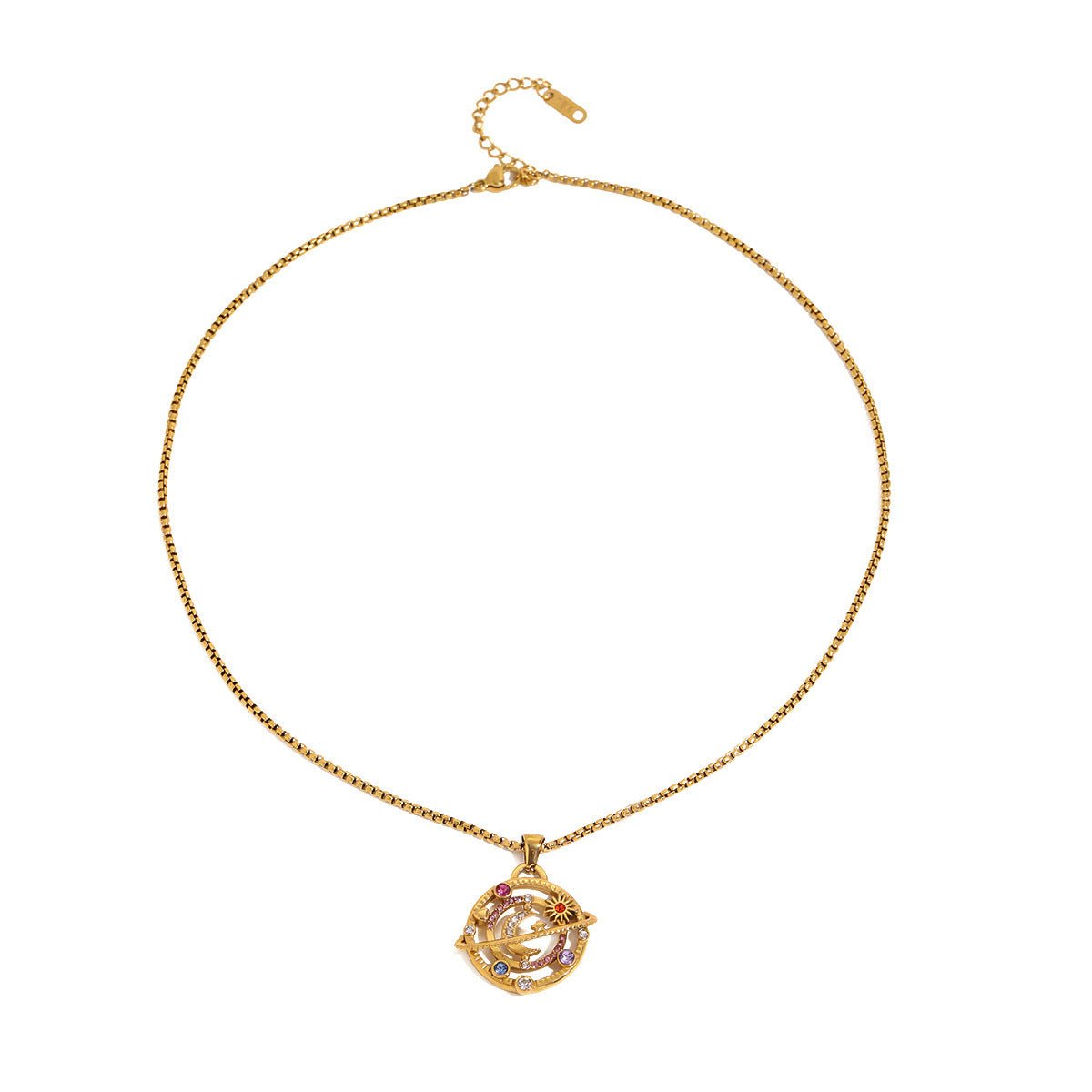 Stainless Steel XINGX Pendant Necklace - Zambeel